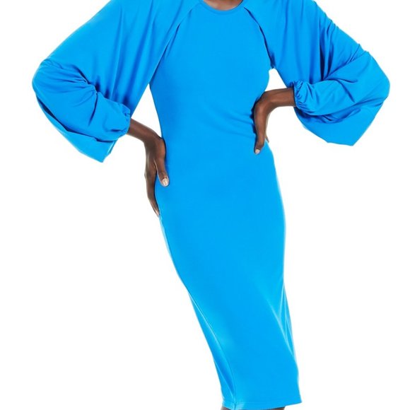 INC INT'L CONCEPT Pink Raglan Sleeve Sheath Dress - Picture 4 of 4